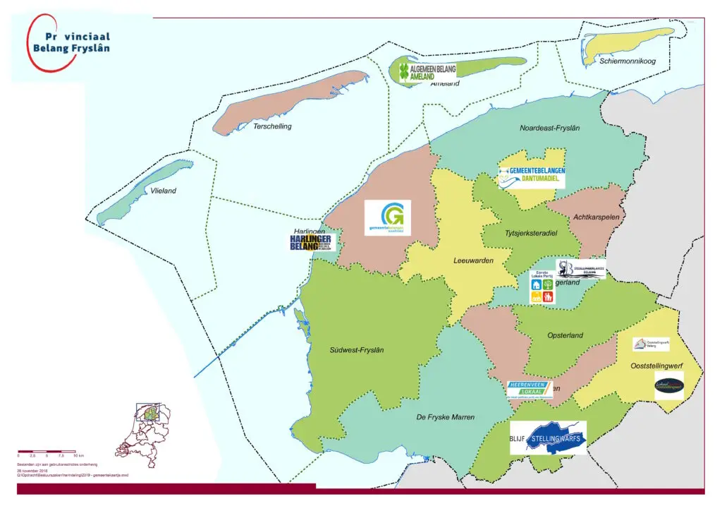 Friese-Gemeenten en leden Provinciaal Belang Fryslân